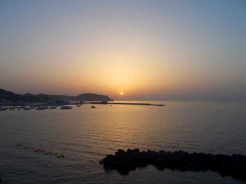 Casamicciola Terme al Tramonto