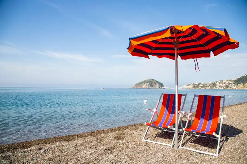 Hotel La Mandorla Ischia - Spiaggia privata