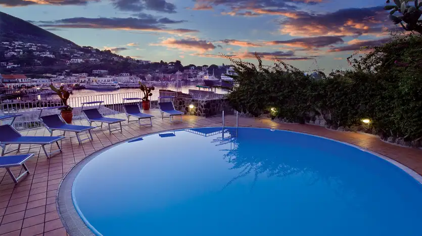 Hotel Aragona Palace Ischia, la piscina scoperta