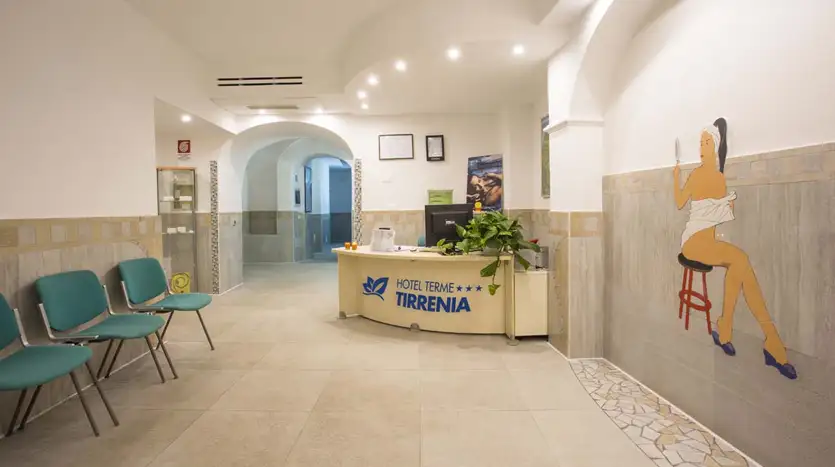 La Hall dell'Hotel Terme Tirrenia