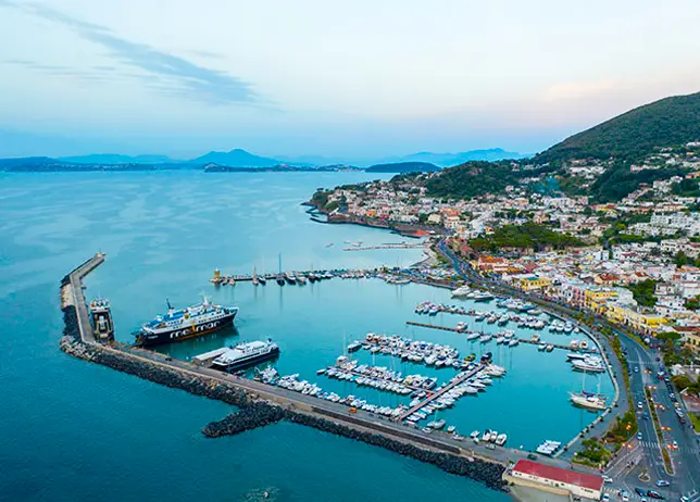 Il comune di Casamicciola Terme a Ischia
